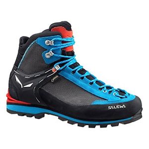 Tg 5.5| Salewa Crow Gore-tex Bergschuh Scarpe da Arrampicata Alta Donna, Nero (B