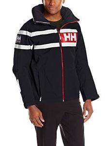 Tg Medium| Helly Hansen Salt Power Jacket Giacca sportiva, Uomo, Rosso (597 Navy