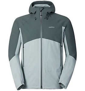 Tg Medium| Odlo Engagehardshell, Giacca Uomo, Grigio, M