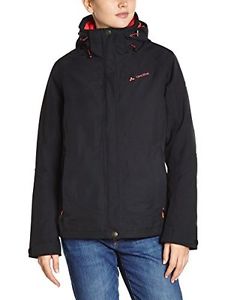 Tg 50| Vaude, Giacca 3 in 1 Donna Tolstadh, Nero (Black), 50