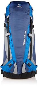 Tg 78 x 34 x 24 cm, 50 l| Deuter, Zaino da trekking Guide EL, Blu (Midnight/Ocea