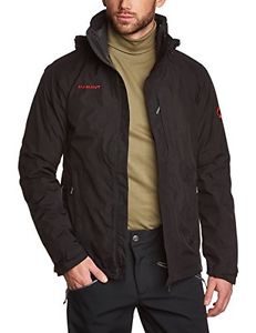 Tg Medium| Mammut, Giacca doppio strato Ayako Uomo, Nero (Black), M
