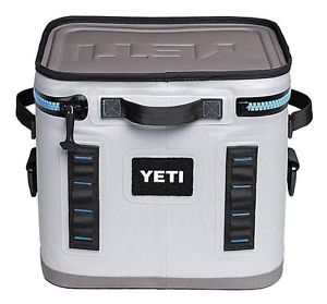 Yeti Hopper Flip 12 NEW Portable Cooler Fog Gray/Tahoe Blue YHOPF12G NEW IN BOX!