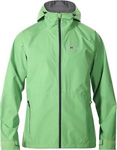 Tg Large| Berghaus Paclite giacca Shell 2.0, Uomo, Paclite 2.0, Spring Green, L