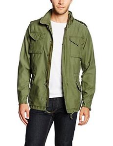 Tg X-Large| Alpha Industries Vintage M-65 W/o Liner, Giacca Uomo, Grün (Washes