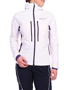 Tg Large| Vaude, Giacca Donna, modello Bormio, Bianco (White/elderberry), L