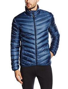 Tg FR : S (Taglia produttore : S)| Odlo-Giacca da uomo Air Cocoon Blu Blue - Nav