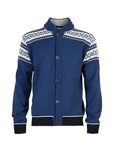 Tg Large| Dale of Norway - Bomber unisex Cortina, colore indaco/bianco sporco/an