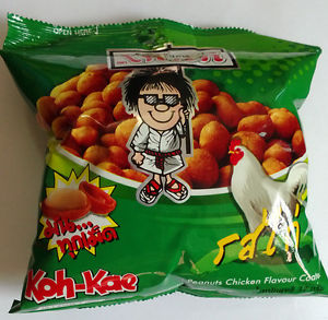 Details about Koh-Kae Peanuts Flavour Peanuts Chicken THAI SNACK X1Pc/37g