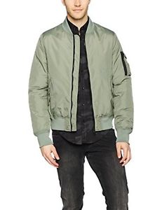 Tg Medium| Hilfiger Denim Thdm Tape Bomber 30, Giacca Uomo, Blu (Sea Spray), Med