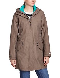 Tg 44| VAUDE, Giacca doppio strato Donna Belco 3 In 1, Arancione (Brick), 44