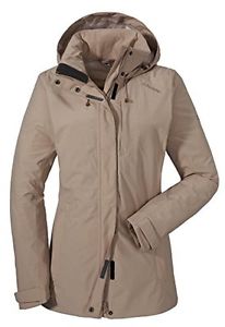 Tg 38| Schöffel ZipIn Fontanella Giacca, Donna, ZipIn Fontanella, humus melange