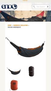 Vulcan Under Quilt Hammock Insulation Excellent Used Condition