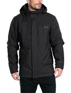 Tg Medium| Jack Wolfskin - Giacca "Ben Nevis", Nero (Nero), M