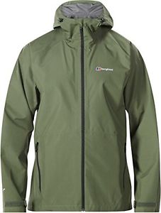 Tg Large| Berghaus Paclite giacca Shell 2.0, Uomo, Paclite 2.0, Bronze Green, L