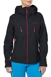 Tg 34/XXS| Vaude, Giacca Donna Aletsch, Nero (Black), 34/XXS