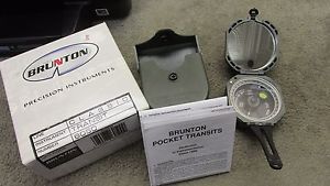 NEW BRUNTON M2 Military Compass, Magnetic, Unmounted NOS