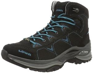 Tg 42 EU| Lowa Ferrox GTX MID WS, Scarpe da Escursionismo Donna, Nero (Schwarz/P