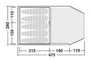 Robens Double Dreamer - Modell 2016 - Paket inkl. Shade Catcher