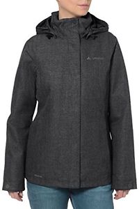 Tg 36| Vaude Limford - Giacca a vento da donna, nero (black), 36