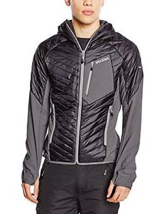 Tg Medium| Salewa, Giacca Uomo Ortler, Nero (Black Out/0730/0740), M
