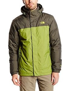 Tg Small| The North Face giacca da uomo Resolve Down Jacket EU, Grip Green/Black