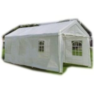 B0156374 COPERTURA DA ESTERNO - GAZEBO VETTE CARPORT IN FERRO 6X12 05136 [VETTE]