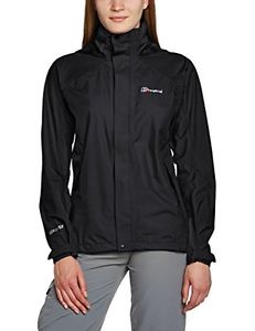 Tg 46| Berghaus, Paclite III, Giacca impermeabile Donna Gore Tex, Nero (Schwarz)