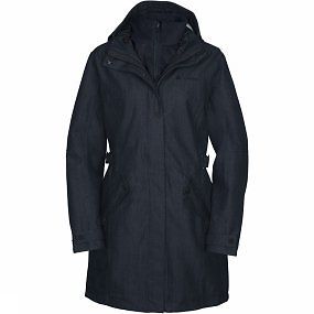 Tg 46| VAUDE, Giacca doppio strato Donna Belco 3 In 1, Blu (Eclipse), 46