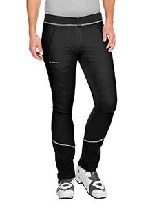 Tg 52| VAUDE pantaloni da uomo Bormio Touring  Nero nero 52