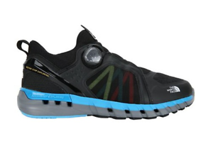 Northface Unisex Dynamic Glider BOA Tracking Hiking Shoes Black Color Authentic