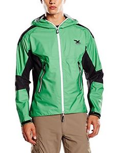 Tg 2XL| Salewa, Giacca Powertex Uomo Garwhal, Verde (eucalyptus/0010/0900), 2XL