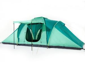 Skandika Silverstone 6 Large Group Tent - Two Tone Green, 6 Persons
