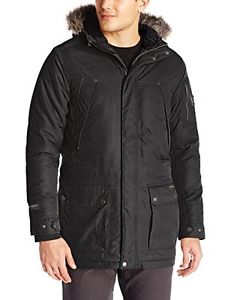 Tg Medium| Craghoppers, Parka Uomo Leven, Nero (schwarz - schwarz), M
