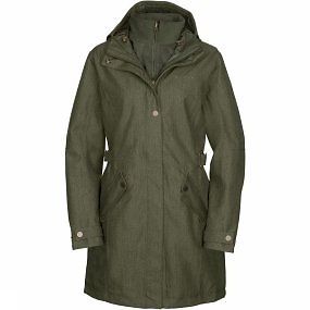 Tg 44| VAUDE, Giacca doppio strato Donna Belco 3 In 1, Verde (Pine), 44