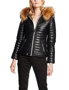 Tg 44| Oakwood 61677, Impermeable Donna, Nero, 44