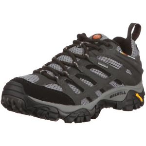 Merrell Moab Gore-tex - Scarpe da Arrampicata Basse Donna, Grigio (Beluga), 38.5