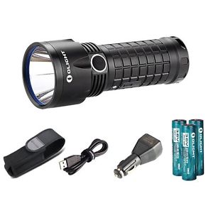 Olight SR52UT Kit Max 1100 Lumens Cree LED Taschenlampe 18650 3400mAh Akkus