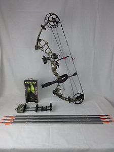 PSE Brute Force LT Lite Compound Bow Package 25-31in 45-70lbs Right Hand & Case
