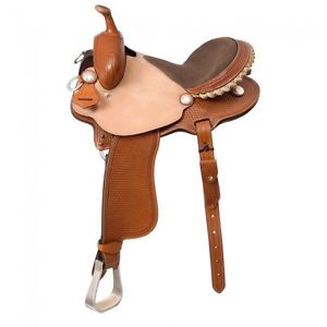 Silver Royal Dallas Barrel Saddl