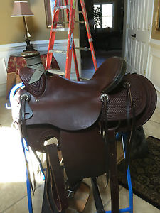 15.5 Johnny Scott Ranch Saddle