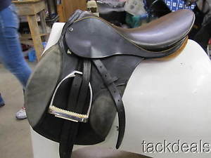 Stubben MF Spezial Jumping Saddle RARE 18 1/2" 31 tree Lightly Used w/Fittings