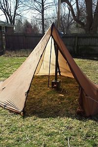 Seek Outside Four Person Ultra Lite Tipi and Large Titanium Stove