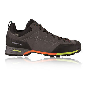 Scarpa Zodiac Tech Mens Orange Grey Water Resistant Walking Hiking Shoes 10.5