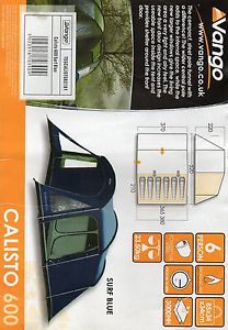 Vango Calisto 600 Tent