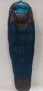 The North Face Blue Kazoo Sleeping Bag: 15 Degree Down - Women's Long/Right Zip