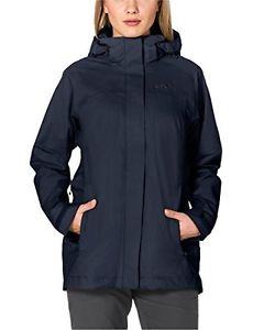 Tg Medium| Jack Wolfskin Shelter 2 L Giacca Hardshell Da Donna, Colore Night Blu