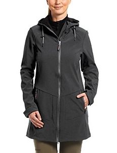 Tg 50| Cappotto da donna maier sports soft chiaro Minna, black, 50, 260607