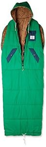Tg XL| poler, Unisex, Schlafsack Sleeping Bag Napsack, verde - verde, XL
