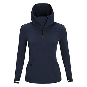 Tg Medium| Peak Performance Civil Mid Hood W Felpa da Donna, Blu (Blue Mountain)